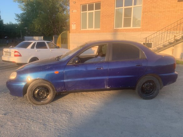 2006 Chevrolet Lanos I, синий, 270000 рублей - вид 1
