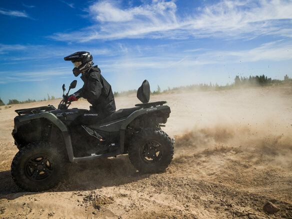 2024 CFMoto CFORCE 400L EPS, чёрный, 642532 рублей - вид 6