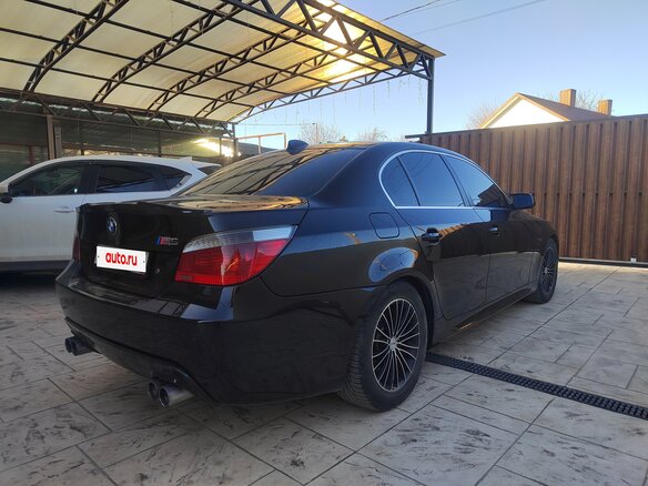 2005 BMW 5 серии 523i V (E60/E61), чёрный, 1480000 рублей - вид 6