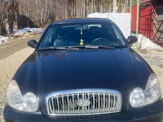 2005 Hyundai Sonata IV (EF) Рестайлинг, чёрный, 650000 рублей, вид 4