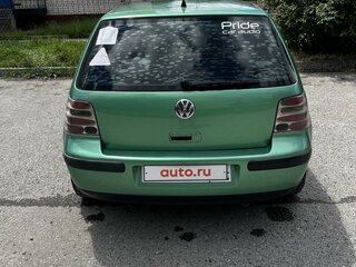 1999 Volkswagen Golf IV, зелёный, 300000 рублей, вид 3