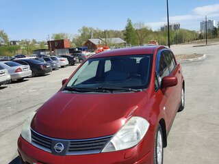 2007 Nissan Tiida I, пурпурный, 800000 рублей, вид 5
