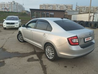 2017 Skoda Rapid I Рестайлинг, серебристый, 880000 рублей, вид 3