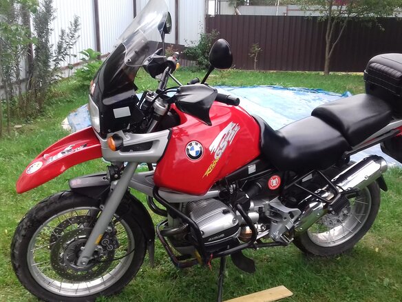 1994 BMW R 1100 GS, красный - вид 2