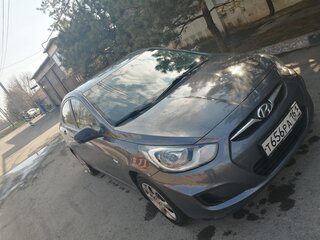 2012 Hyundai Solaris I, серый, 850000 рублей, вид 4