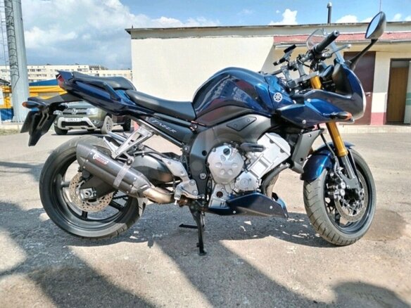 2007 Yamaha FZ1, синий, 620000 рублей - вид 1