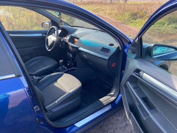 2007 Opel Astra H Рестайлинг, синий, 425000 рублей - вид 6