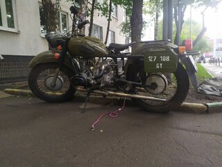 1986 Урал ИМЗ-8.103, зелёный, 125000 рублей, вид 1