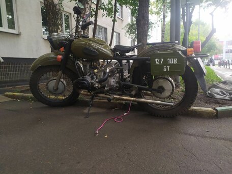 1986 Урал ИМЗ-8.103, зелёный, 125000 рублей, вид 1