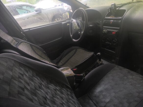 1998 Opel Astra G, чёрный, 90000 рублей - вид 4