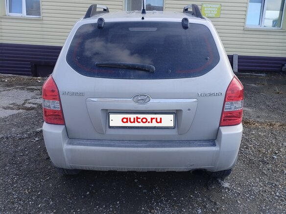 2006 Hyundai Tucson I, серебристый, 950000 рублей - вид 5