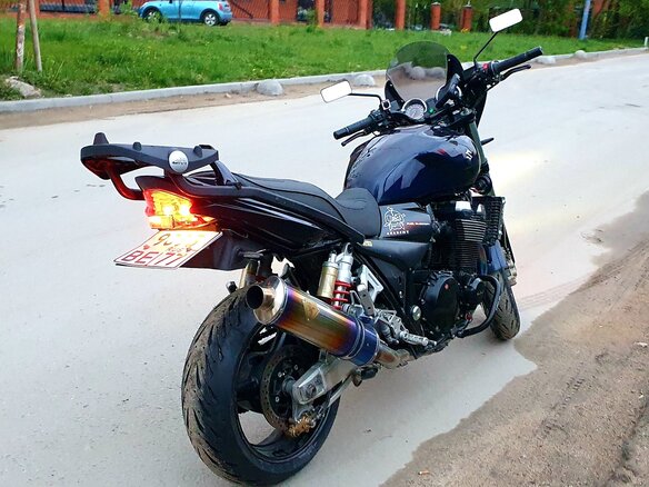 2007 Suzuki GSX 1400, синий - вид 5