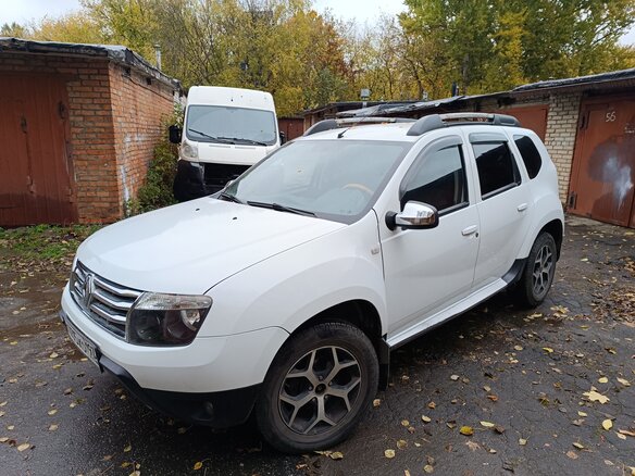 2012 Renault Duster I, белый