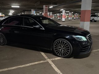 2019 Mercedes-Benz S-Класс 400 d Long VI (W222, C217) Рестайлинг, чёрный, 5700000 рублей, вид 2