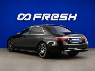 2020 Mercedes-Benz S-Класс 350 d Long 4MATIC VII (W223), чёрный, 9299077 рублей, вид 2
