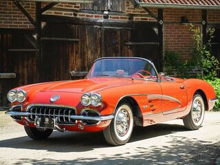 1960 Chevrolet Corvette C1, красный, 7390000 рублей, вид 2