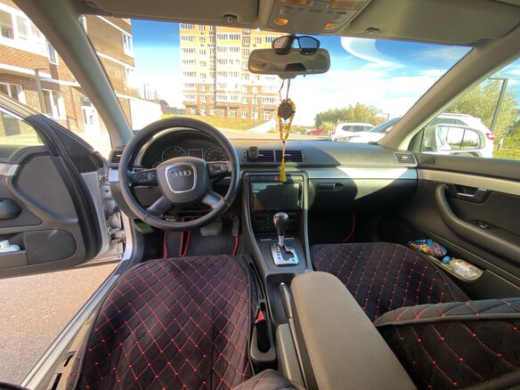 2006 Audi A4 III (B7), серебристый, 640000 рублей - вид 8