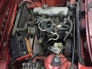 1982 BMW 3 серии 316 I (E21), красный, 200000 рублей, вид 4