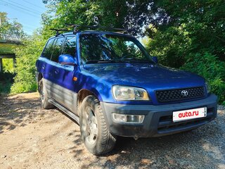 1999 Toyota RAV4 I (XA10), фиолетовый, 400000 рублей, вид 3