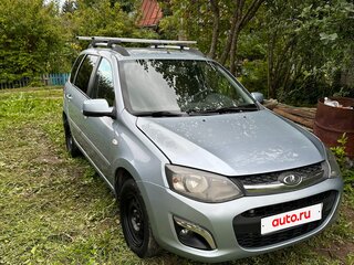 2014 Lada (ВАЗ) Kalina II, серебристый, 440000 рублей, вид 4
