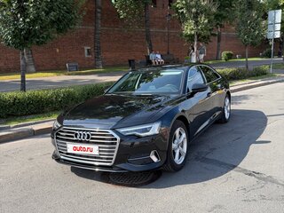2021 Audi A6 45 TFSI V (C8), чёрный, 4970000 рублей, вид 3
