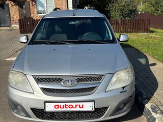 2014 Lada (ВАЗ) Largus I, серый, 750000 рублей, вид 2