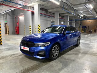 2021 BMW 3 серии 320d xDrive VII (G2x), синий, 3300000 рублей, вид 3