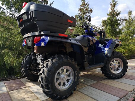 2008 Polaris Sportsman 800, синий, 577000 рублей, вид 3