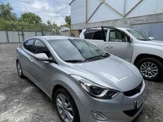 2012 Hyundai Elantra V (MD), серебристый, 1280000 рублей, вид 3