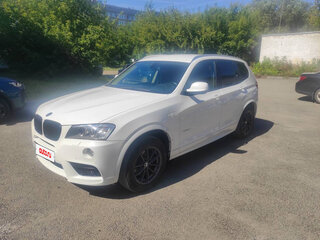 2012 BMW X3 20i xDrive II (F25), белый, 1900000 рублей, вид 1