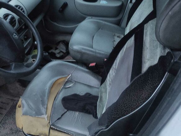2003 Renault Kangoo I, белый, 215000 рублей - вид 6