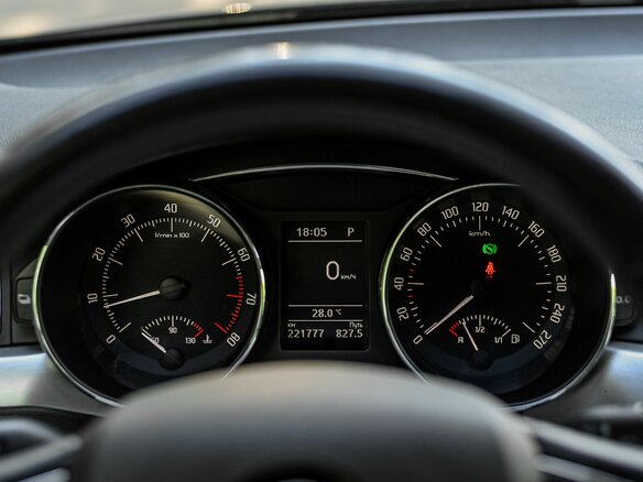 2014 Skoda Superb DSG II Рестайлинг, коричневый - вид 4
