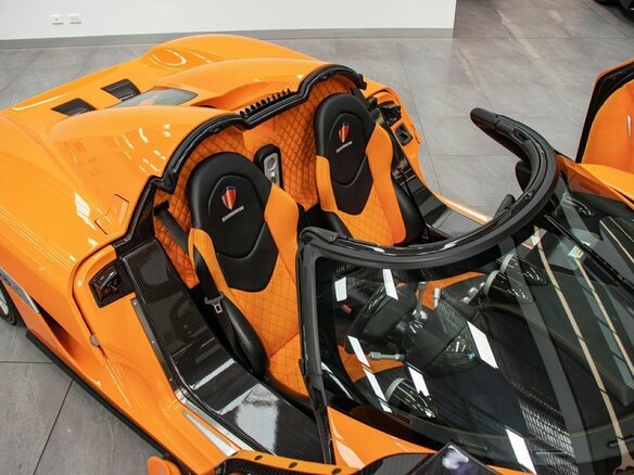 2008 Koenigsegg CCX, оранжевый - вид 4