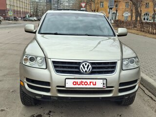 2003 Volkswagen Touareg I, серый, 900000 рублей, вид 2