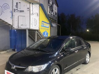 2008 Honda Civic Hybrid VIII Рестайлинг, чёрный, 550000 рублей, вид 1