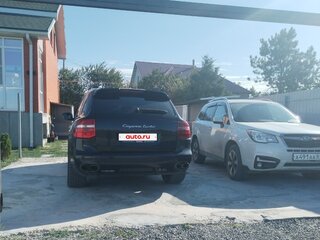 2007 Porsche Cayenne Turbo I Рестайлинг (957), чёрный, 1450000 рублей, вид 5