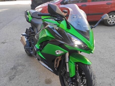 2017 Kawasaki Z 1000SX, зелёный, 1239000 рублей, вид 2