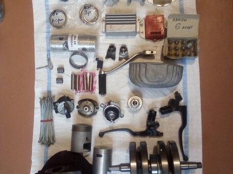 1973 Jawa 350/360, пурпурный, 100000 рублей, вид 5