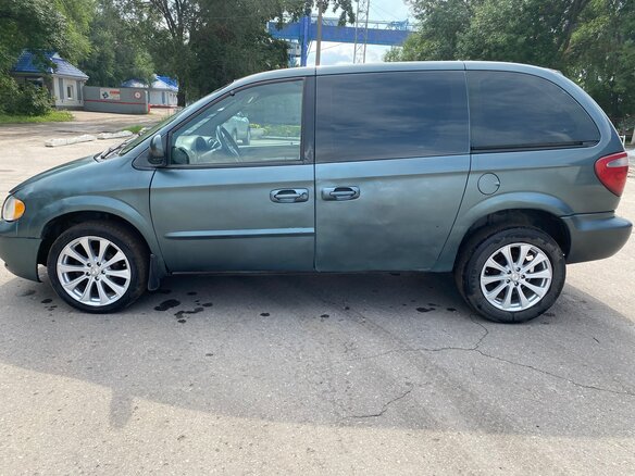 2001 Chrysler Voyager IV, серый, 255000 рублей - вид 6