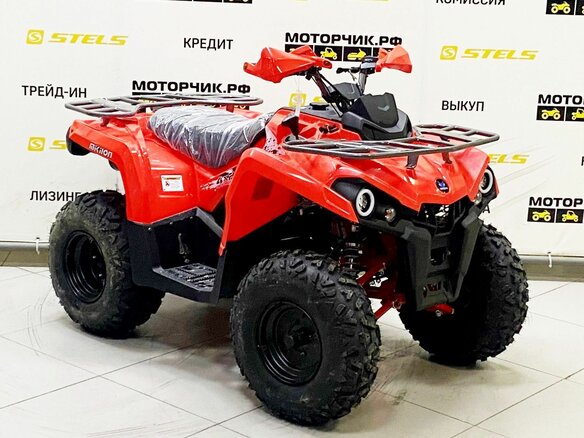 2025 Bison ATV200, красный - вид 6