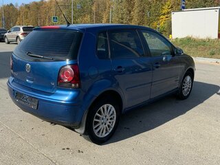 2008 Volkswagen Polo IV Рестайлинг, синий, 550000 рублей, вид 3