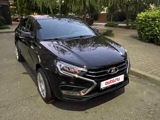 2024 Lada (ВАЗ) Vesta I Рестайлинг (NG), чёрный, 1450000 рублей, вид 3