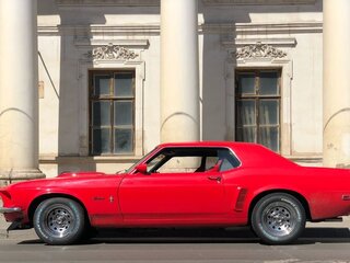 1969 Ford Mustang I, красный, 3200000 рублей, вид 2
