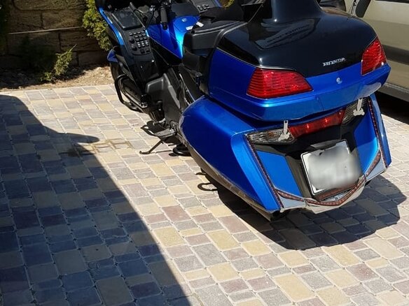 2017 Honda GL 1800 Gold Wing, синий, 3500000 рублей - вид 13