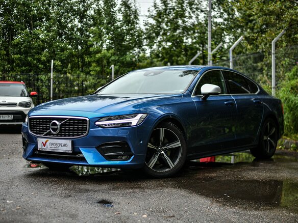 2018 Volvo S90 II, синий