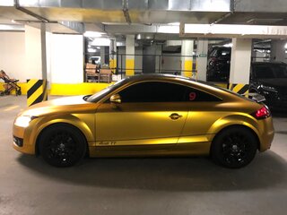 2007 Audi TT II (8J), золотистый, 1580000 рублей, вид 3