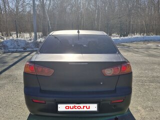 2007 Mitsubishi Lancer X, чёрный, 565000 рублей, вид 2