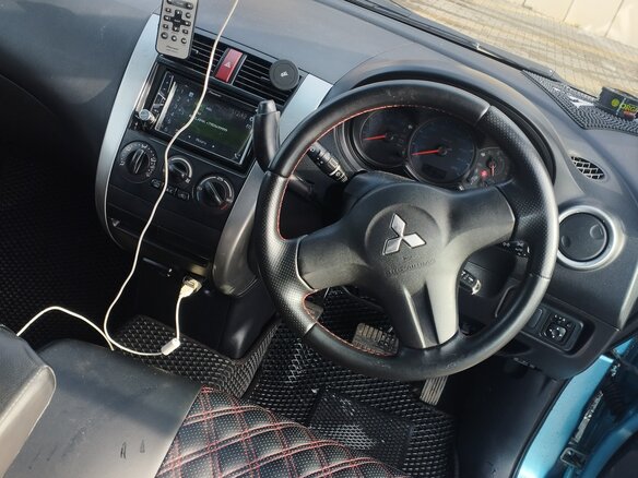 2011 Mitsubishi Colt Plus VI (Z20/Z30), голубой, 650000 рублей - вид 15