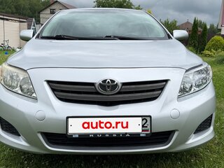 2008 Toyota Corolla X (E140, E150), серебристый, 700000 рублей, вид 1