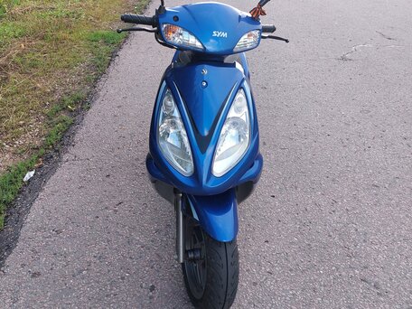 2008 Sym Jet EuroX, синий, 150000 рублей, вид 2